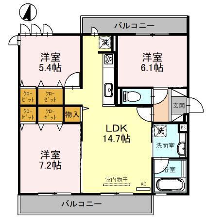  間取り図写真