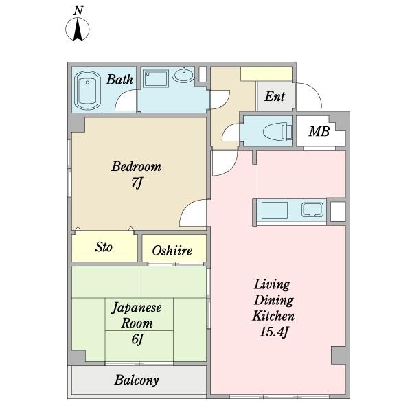 シュテルン・ドルフ（0205） 間取り図画像