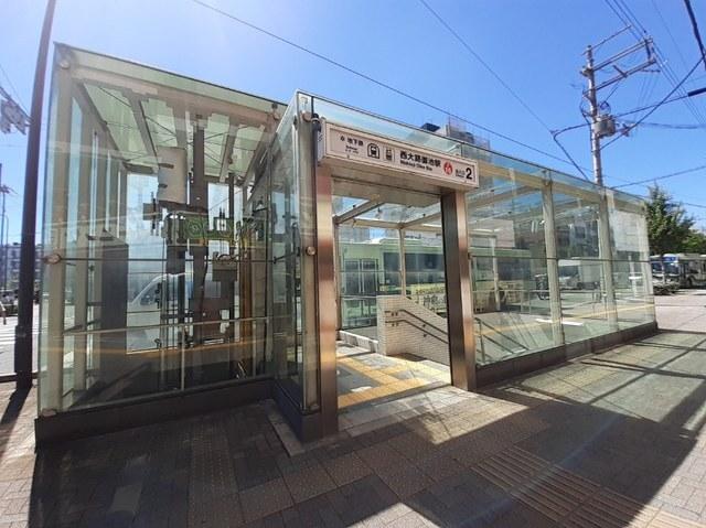 京都市営地下鉄西大路御池駅：190m
