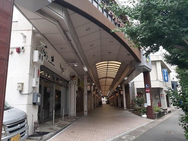 プラザ修学院商店街：161m