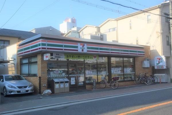 セブンイレブン大阪南住吉1丁目店：350m