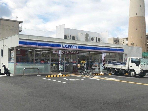 ローソン交野梅が枝住宅前店：145m