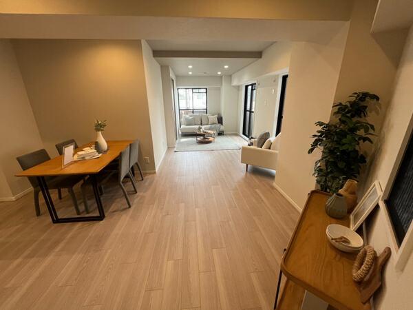 現況空室です。気兼ねなくゆっくりと室内をご覧いただけますので、ぜひ一度ご見学くださいませ。