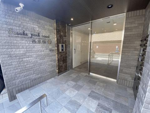 京都市右京区西京極西川町マンション エントランス