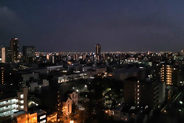 メロディーハイム法円坂 眺望