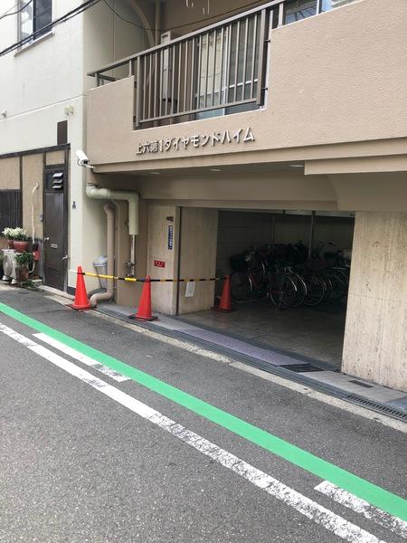 上六第一ダイヤモンドハイム エントランス
