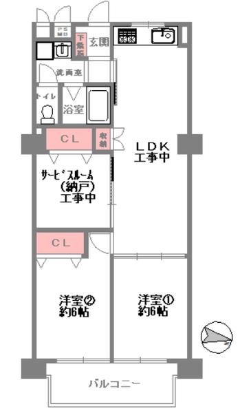 グレースコーポまきのＢ棟 物件画像