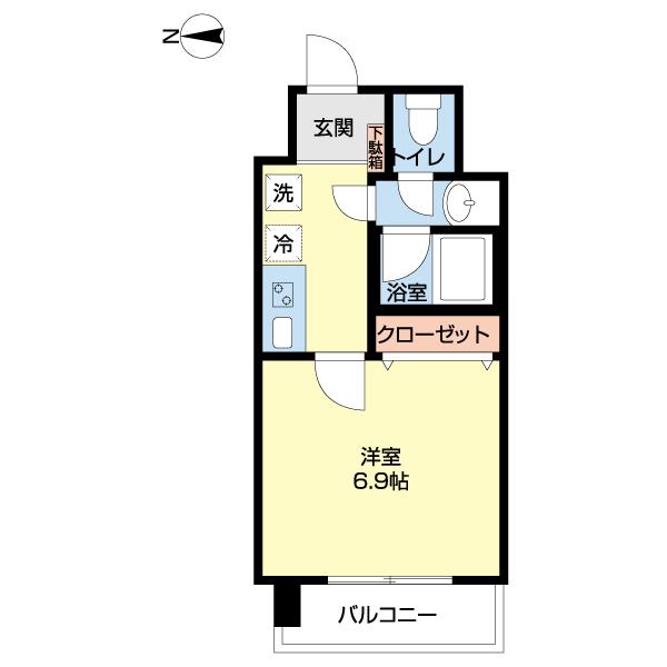 ハイマート高砂（0306） 間取り図画像