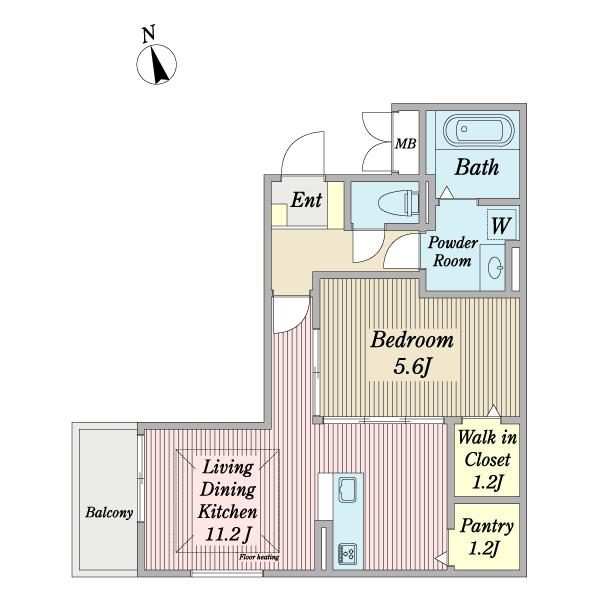 南側に窓はありません