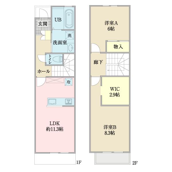 フィリア（C） 間取り図画像