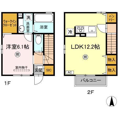 Ａｖｅｎｉｒ 二番館（101） 間取り図画像