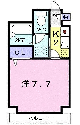 マイルストーン立町（404） 間取り図画像