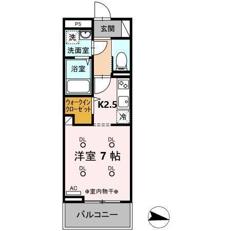 デサフィオ長町南百番館（306） 間取り図画像