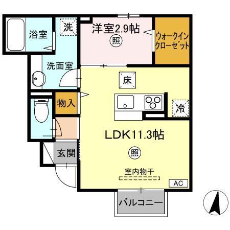 ｇｒａｎ Ｍ（105） 間取り図画像