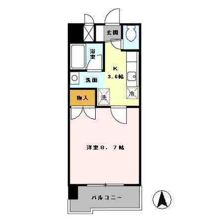 アムールシャトー（706） 間取り図画像