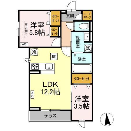  間取り図写真