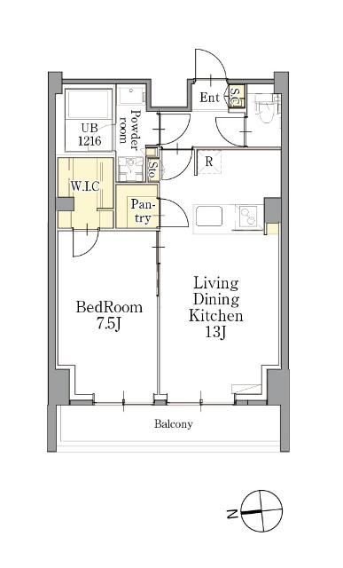 ＣＬＡＳＳＥＵＭ（クラシアム）仙台新寺通（0809） 間取り図画像