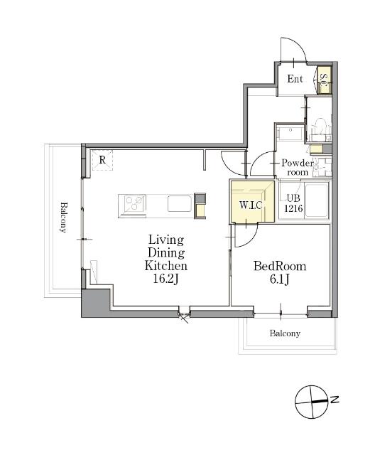ＣＬＡＳＳＥＵＭ（クラシアム）仙台新寺通 間取り図画像