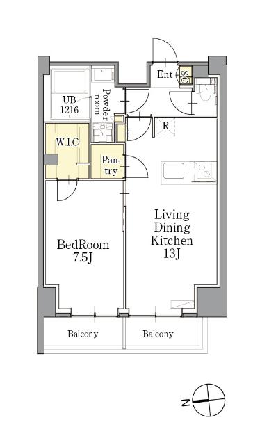 ＣＬＡＳＳＥＵＭ（クラシアム）仙台新寺通（1306） 間取り図画像
