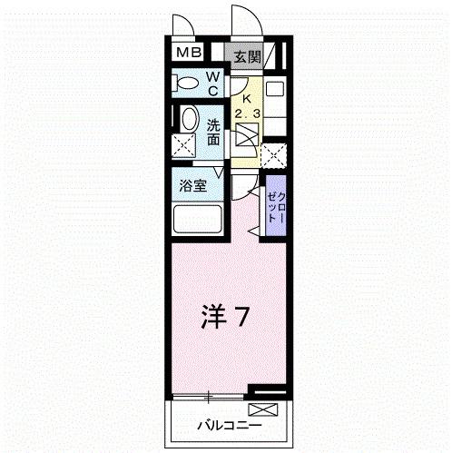 カントリーロード（302） 間取り図画像