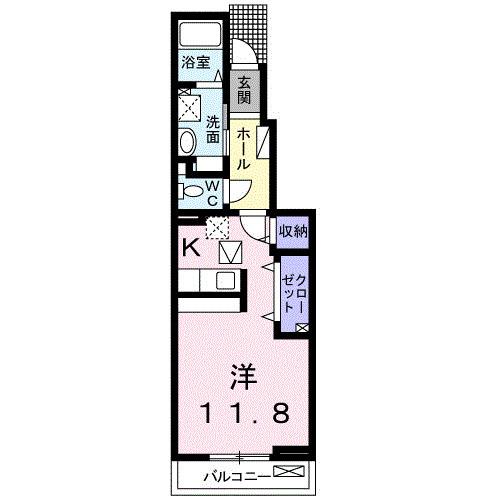 ウェルデンス　仙台小田原Ｂ（103） 間取り図画像