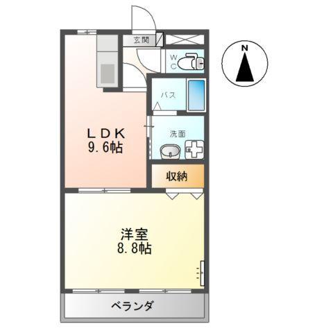 エクセルアシューレ 間取り図画像