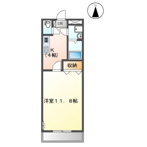 サンタプレイス高砂Ⅱ 間取り図画像