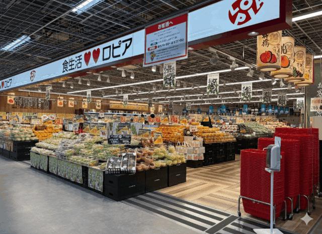 ロピア仙台ヨドバシ店：526m
