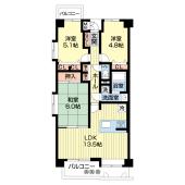 ロイヤルパレス泉中央Ⅲ（0304） 間取り図画像