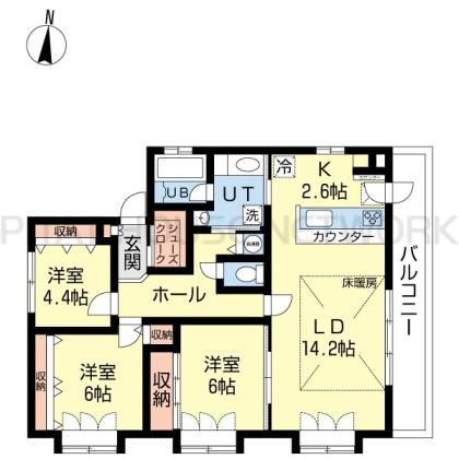  間取り図写真
