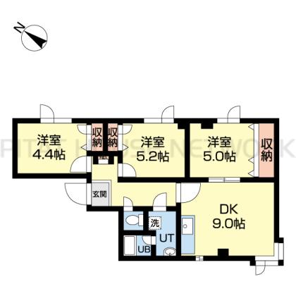  間取り図写真