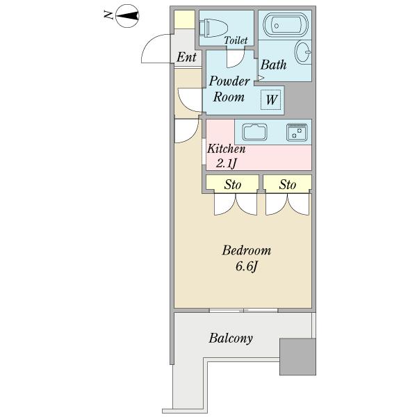 プロシード元町（0303） 間取り図画像