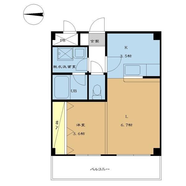 アネックス５・８（0302） 間取り図画像