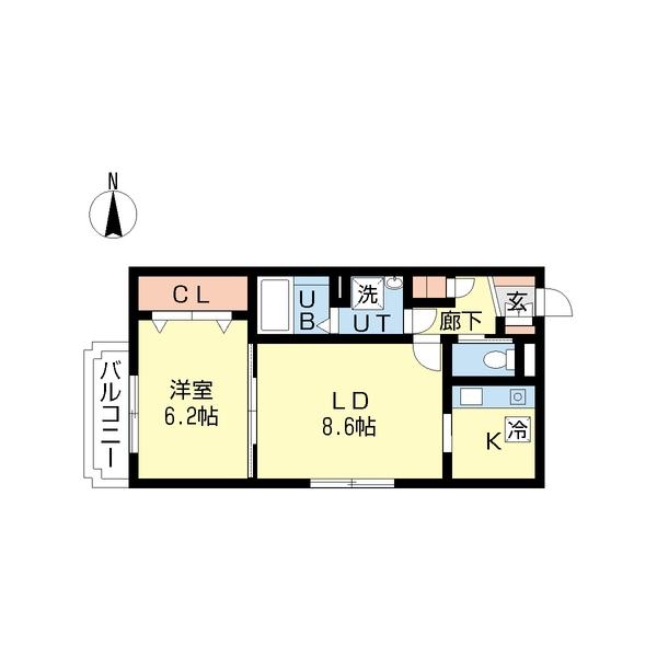 札幌市北区北三十一条西マンション 間取り図画像