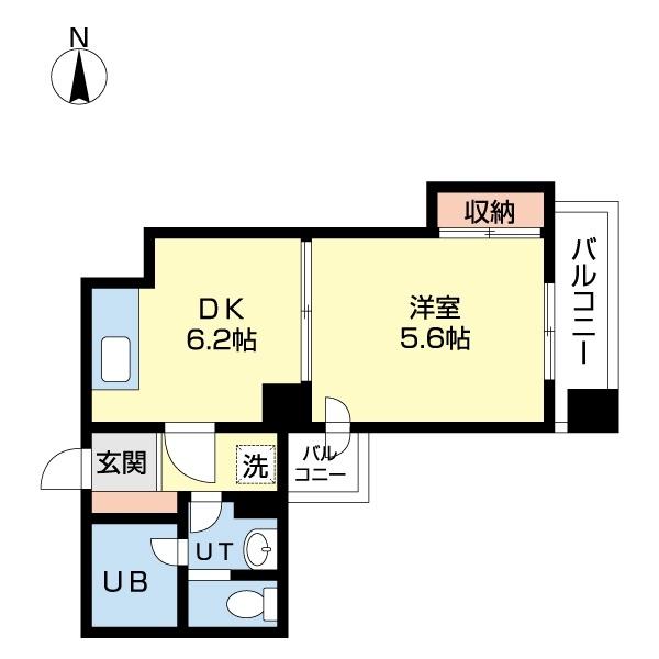 プロシード環状通東（0603） 間取り図画像