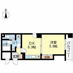 プロシード環状通東（0601） 間取り図画像