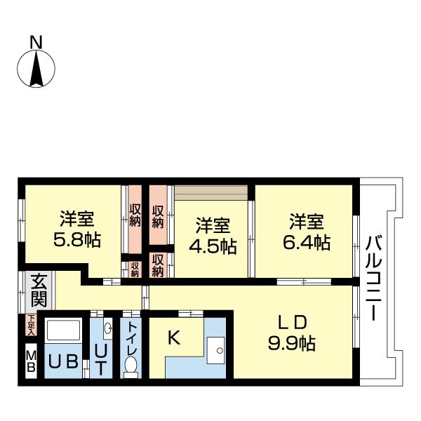  間取り図写真