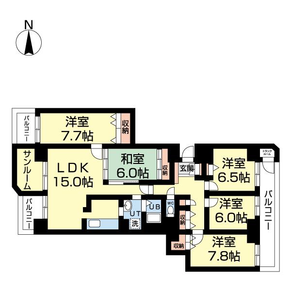  間取り図写真