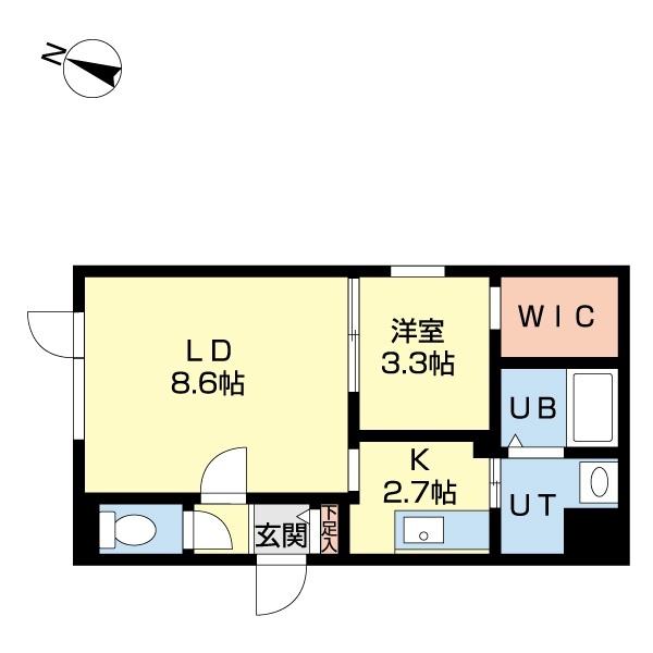 ＷＴＢ南１７ 間取り図画像
