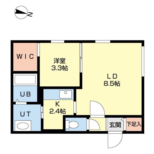 ＷＴＢ南１７ 間取り図画像