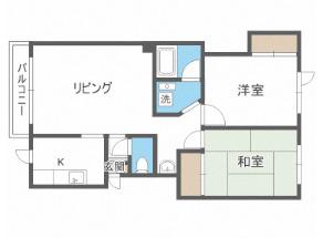 オークヒルズ８９（203） 間取り図画像