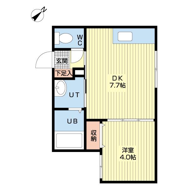 和Misawa（203） 間取り図画像