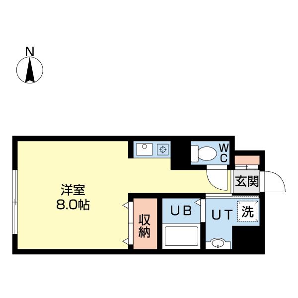 アクティヴマンション（505） 間取り図画像