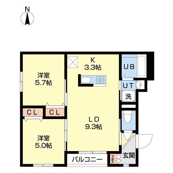 グラン・フィーノ南麻生 間取り図画像
