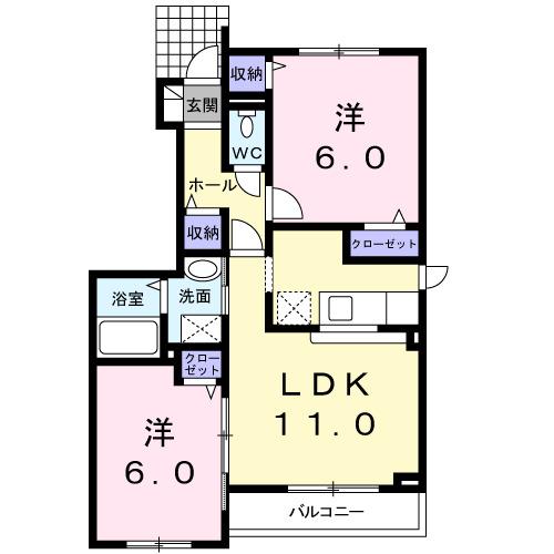 Ｌｅａｆ　ＰｌａｚａⅢ（101） 間取り図画像