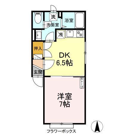 カリン（202） 間取り図画像