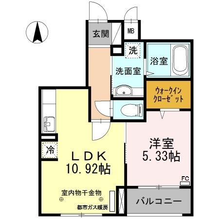 ＭＡＩＳＯＮ　ＬＥＴＩＣＩＡ（103） 間取り図画像