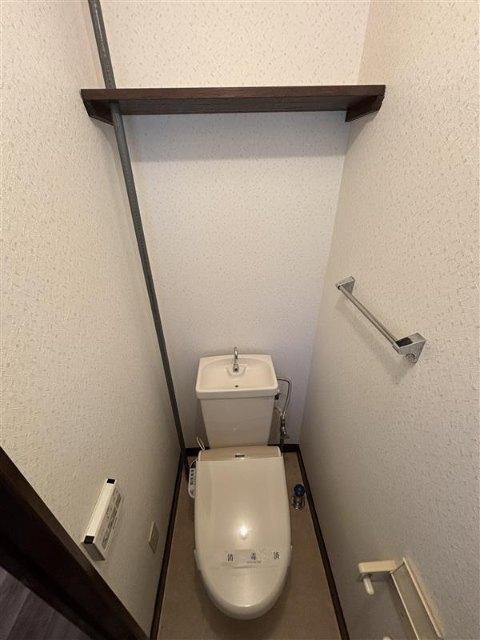 北広島市美沢アパート トイレ