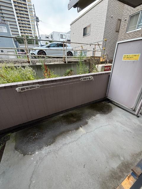 札幌市北区北六条西マンション バルコニー