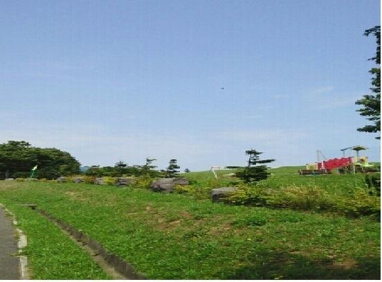 大曲公園：450m